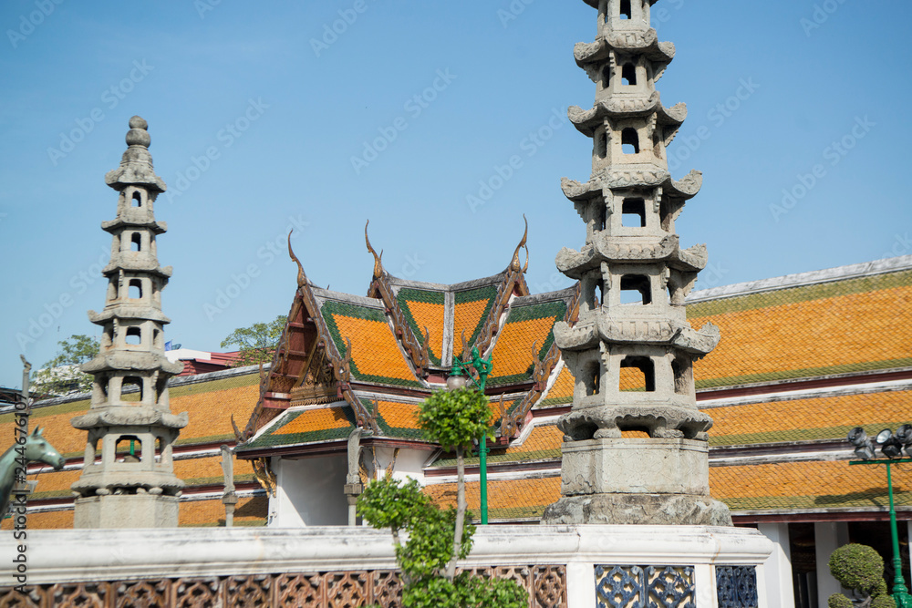 Fototapeta premium THAILAND BANGKOK WAT SUTHAT