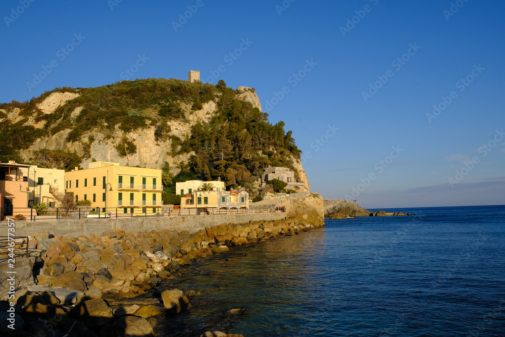 glimpse of the Ligurian coast of Varigotti