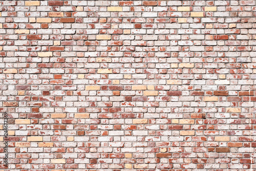 The old red brick wall texture wallpaper background