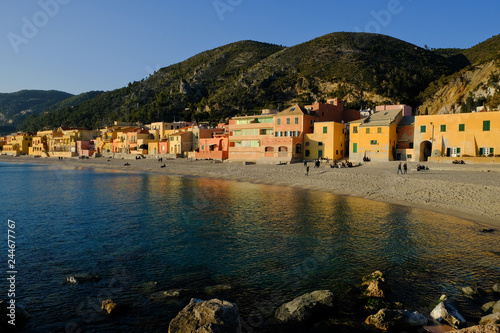 glimpse of the Ligurian coast of Varigotti photo