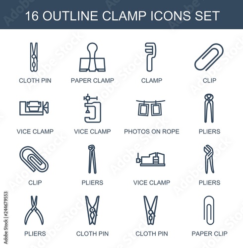 clamp icons