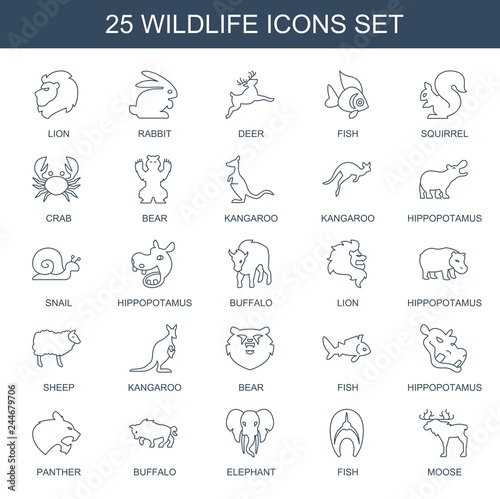 wildlife icons