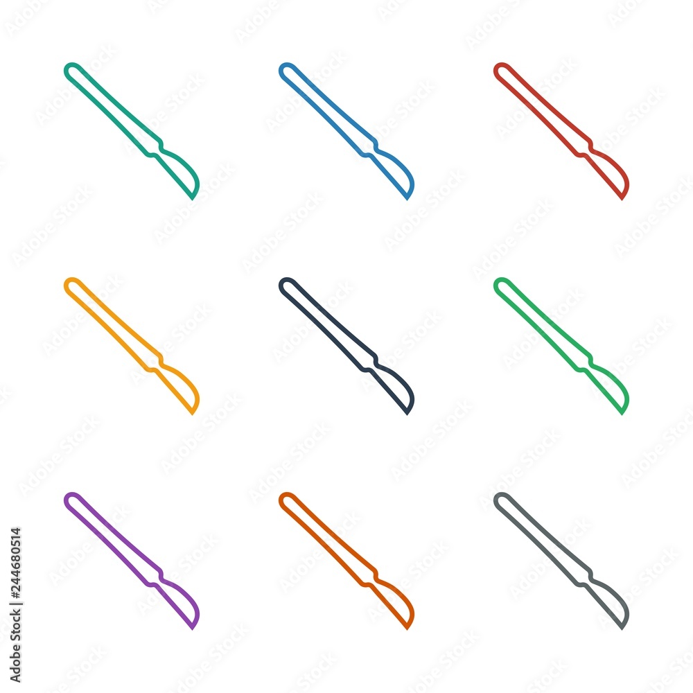 scalpel icon white background scalpel icon white background
