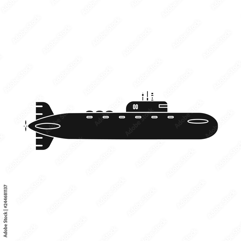Vector illustration of weapon and gun symbol. Set of weapon and army vector icon for stock.