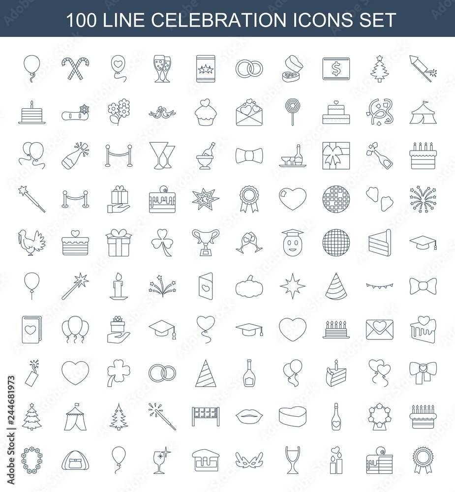 celebration icons celebration icons