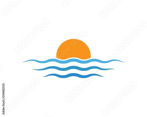 Water wave Logo