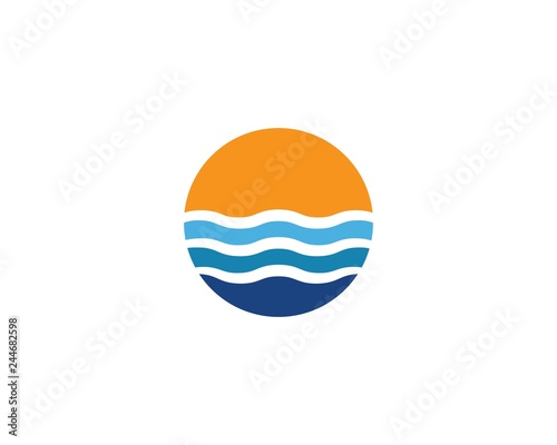 Water wave Logo