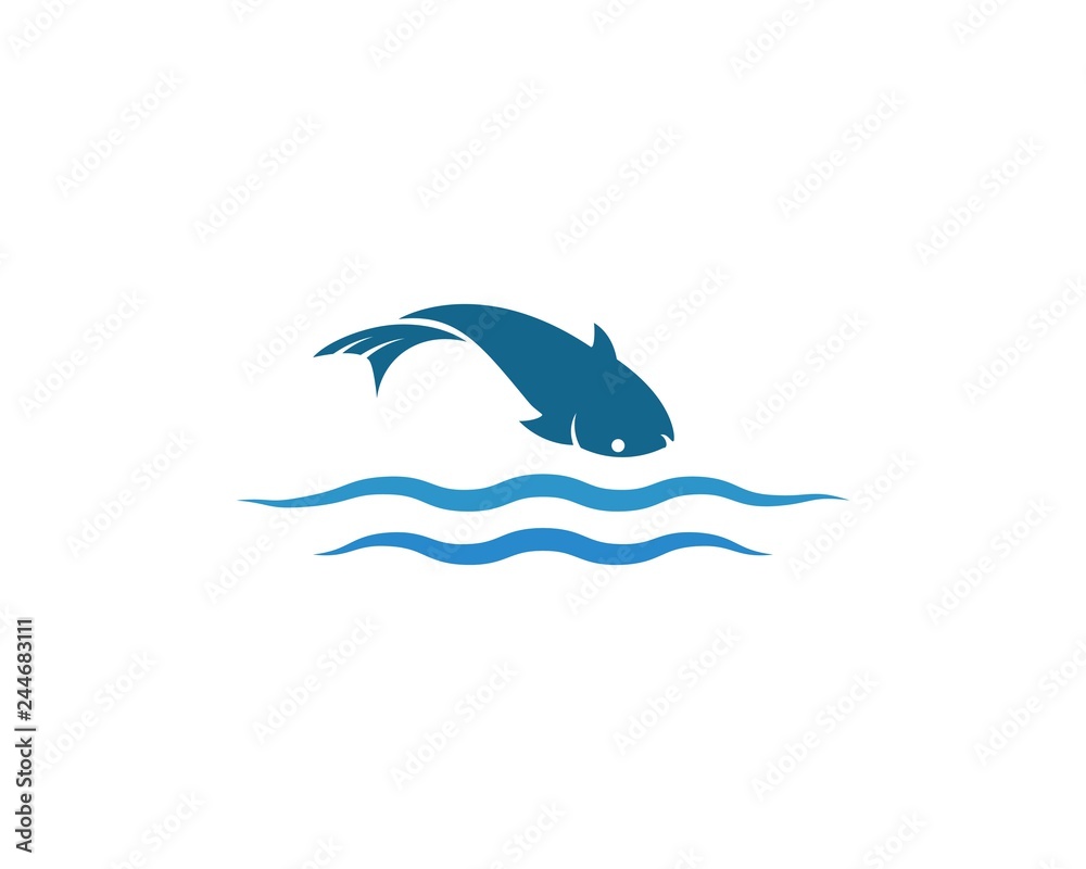 Fototapeta premium Fish Logo vector