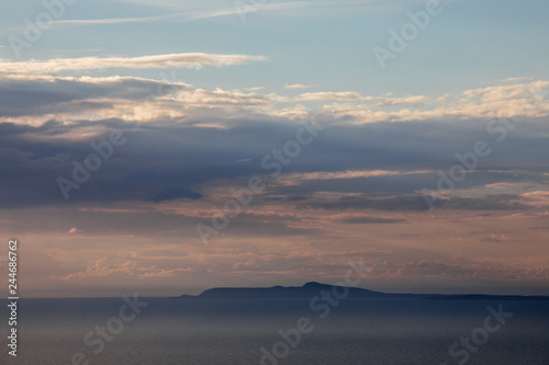 Sonnenuntergang über der Irischen See