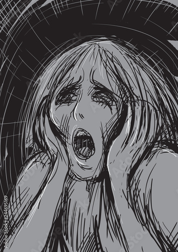 Fear Phobia Concept