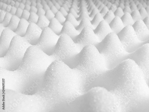 Memory foam mattress details 