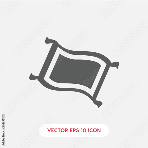 magic carpet icon vector