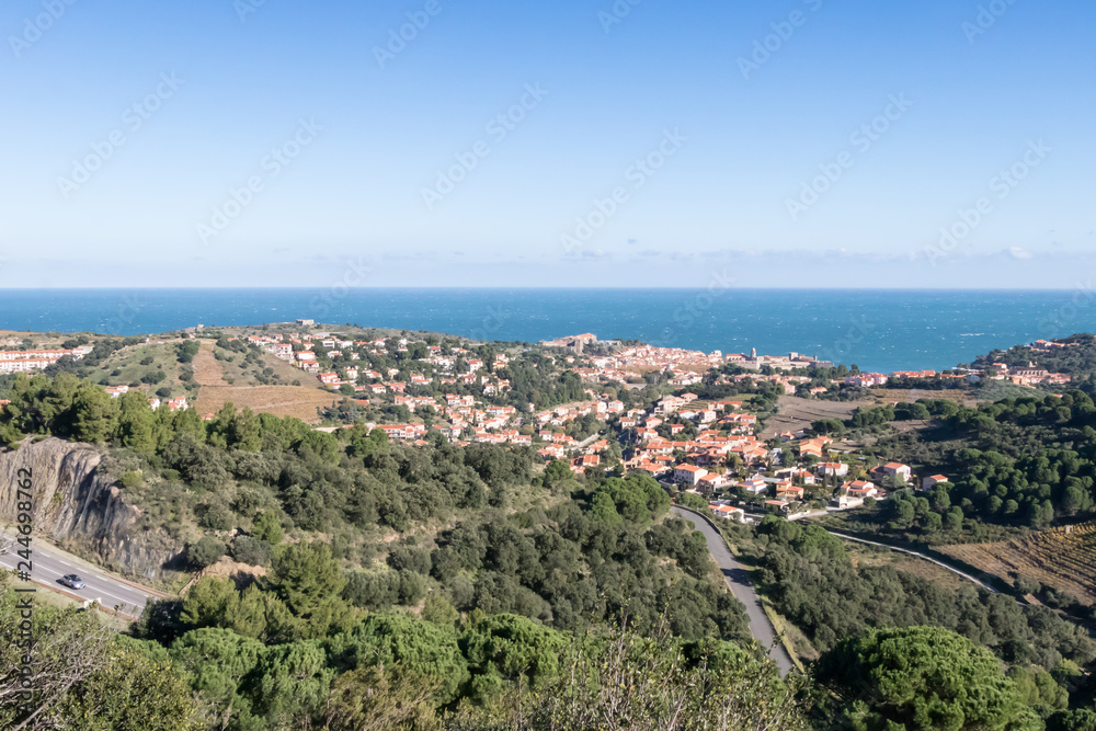 Vue sur Collioure