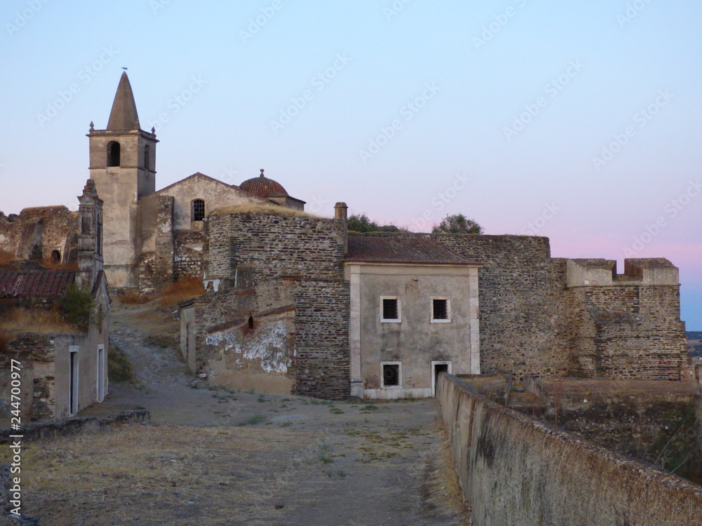 Portugal. Village of Juromenha. Elvas near of Badajoz Spain