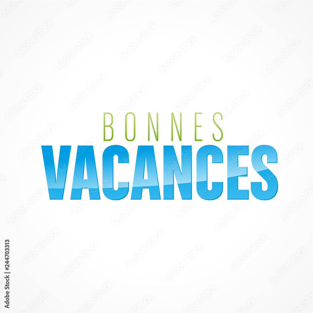 bonnes vacances