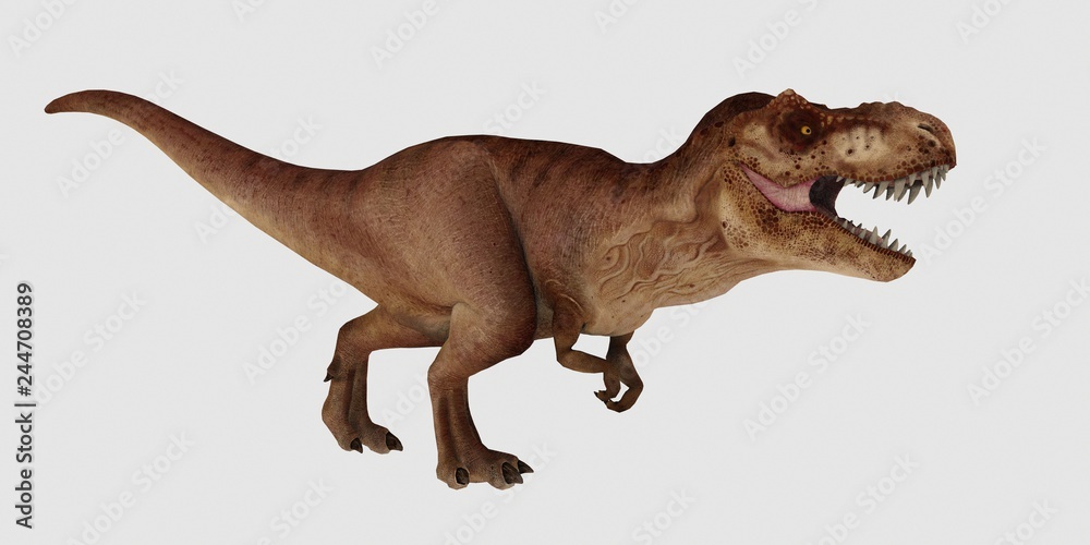 Extremely detailed and realistic high resolution 3d illustration of a T