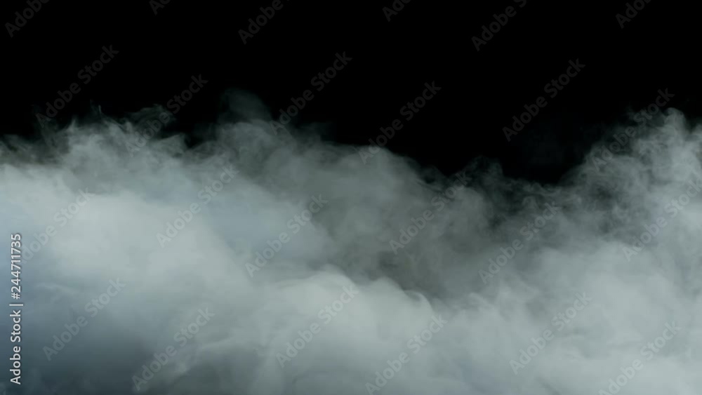 4K Realistic Clouds on black dark Background Overlay for different
