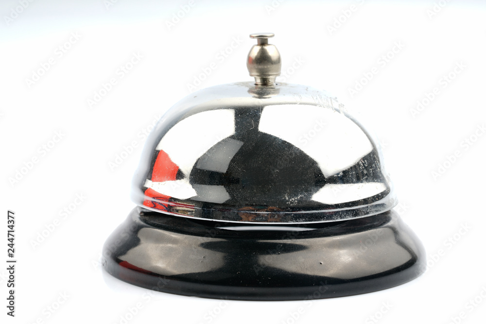 Ring bell with white background. Ring bell with white background.