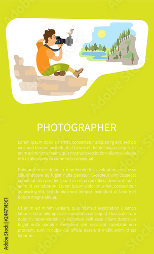 Photographer Takes Photo, Photojournalist Mountain