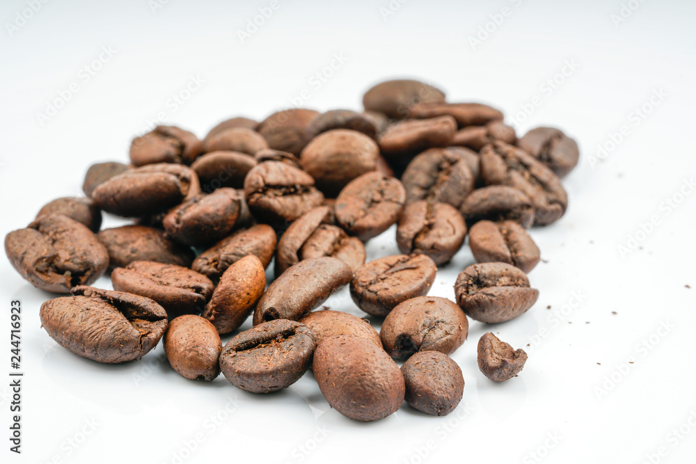 Coffee with close up view. Coffee with close up view.