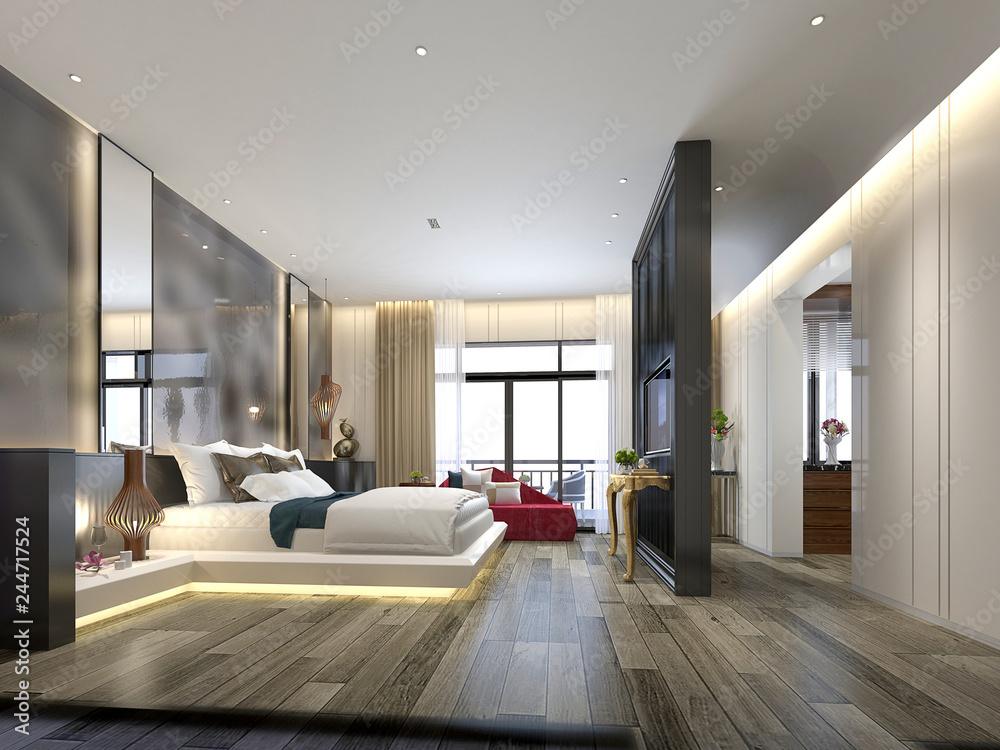 Modern Hotel Suite