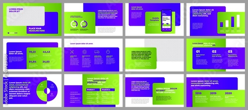 Colorful presentation templates elements. Vector infographics. Use in Presentation, flyer and leaflet, corporate report, marketing, advertising, annual report and banner.