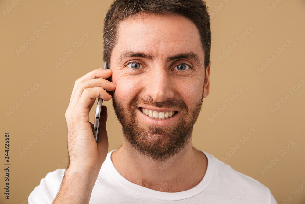 Portrait of a smiling young man casually dressed Portrait of a smiling young man casually dressed