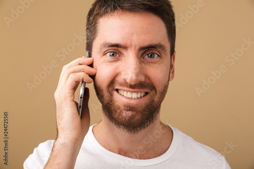 Portrait of a smiling young man casually dressed