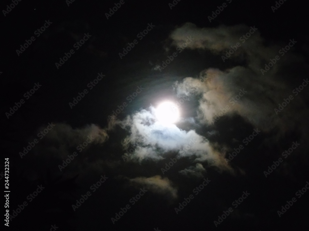 Obraz premium luna splendende