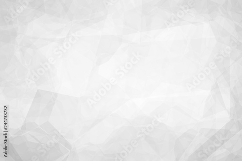 Light Silver  Gray polygon abstract template