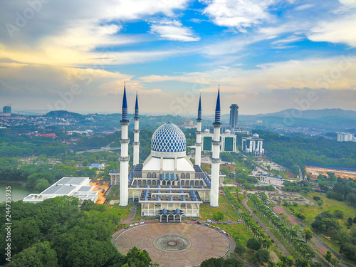 Photos Mosque with aerial view