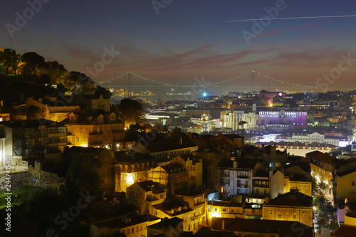 Lisbon nightview © Angelo