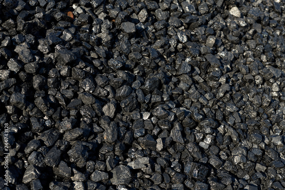 Heaps of coal - close up Heaps of coal - close up