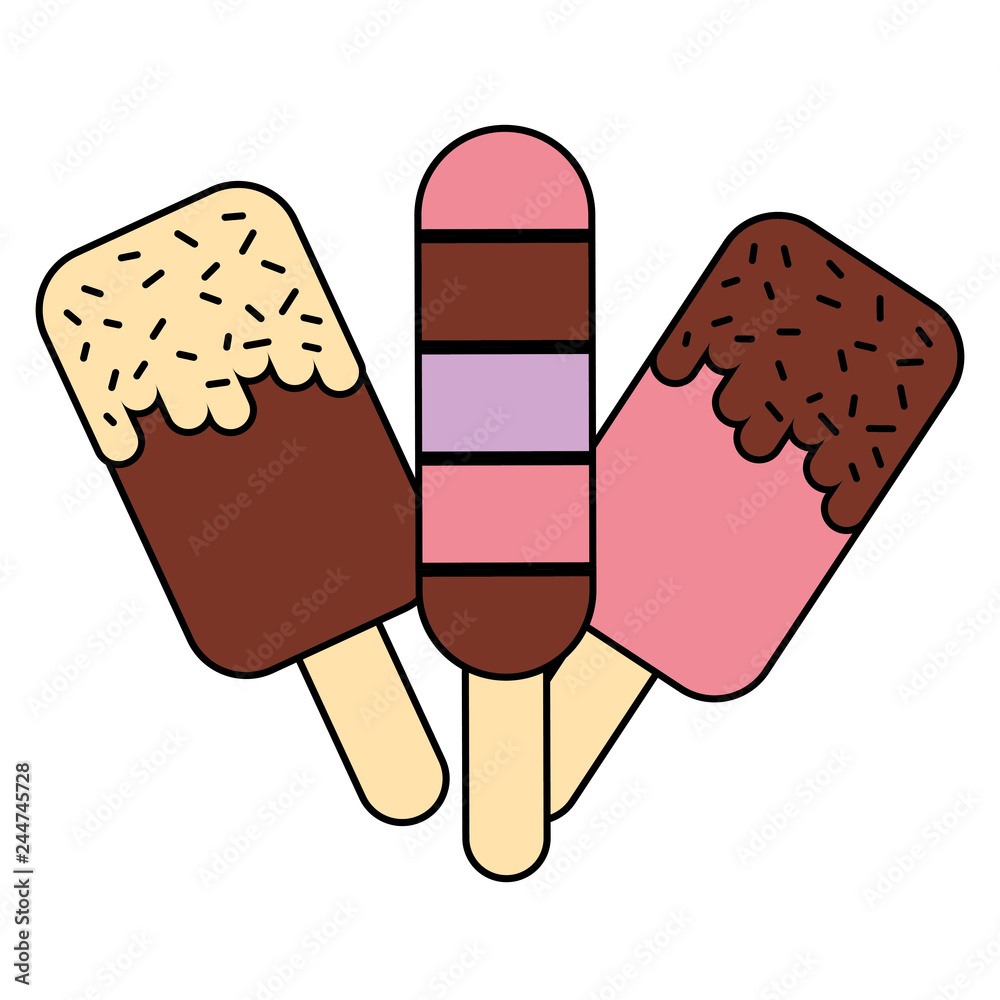 ice cream cone popsicle ice cream cone popsicle