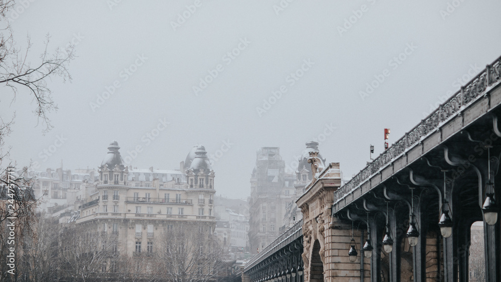 Naklejka premium Paris mon amour 