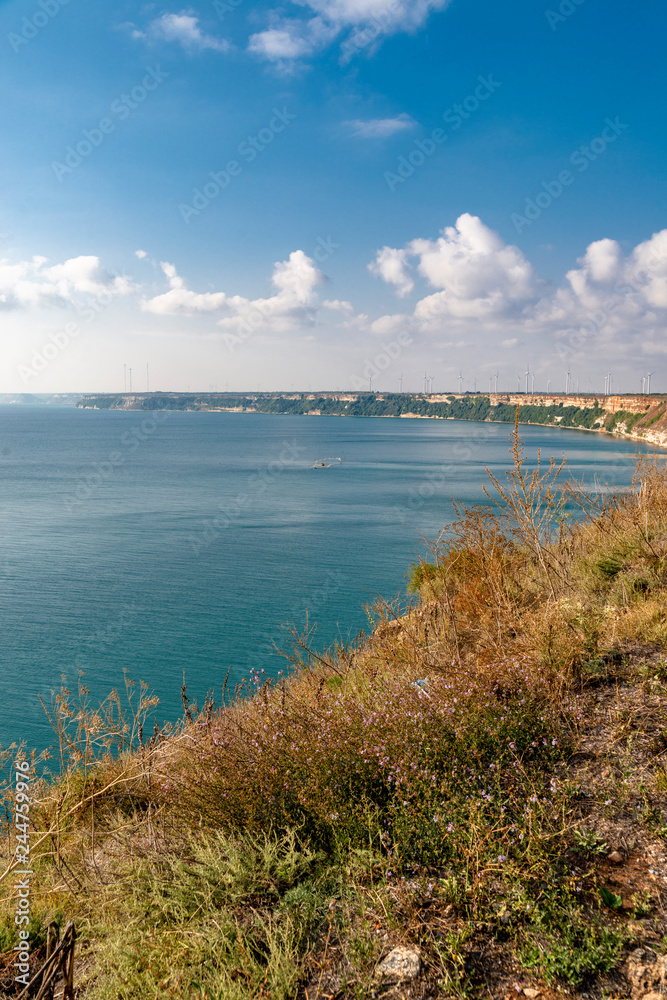 Famous cliff in Balgarevo in Bulgaria Famous cliff in Balgarevo in Bulgaria