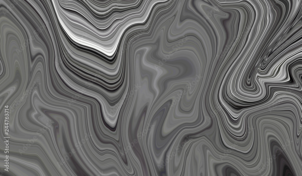 Background black and white with illustration of marble. Beautiful background for a wallpaper template, pattern with lines and waves for different purposes. Background black and white with illustration of marble. Beautiful background for a wallpaper template, pattern with lines and waves for different purposes.