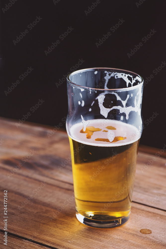 Half Drunken Beer Half Drunken Beer