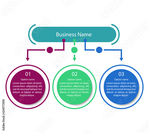 Infographic template design , Infographic element 