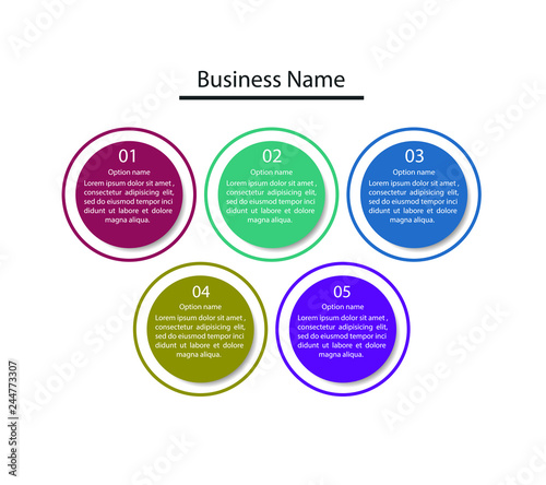 Infographic template design , Infographic element 