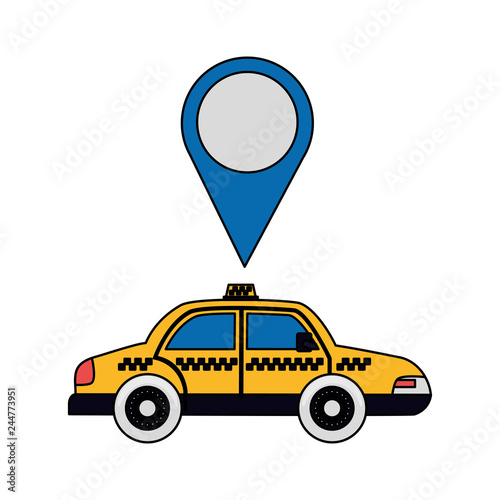 taxi transport pointer location