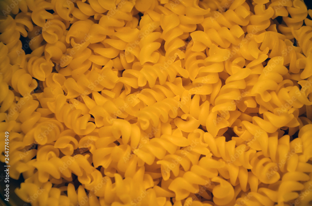 Obraz premium Pasta spirals background