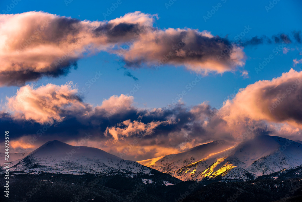 Panorama, pirin mountain