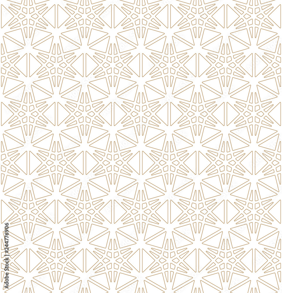 Seamless pattern based on Japanese ornament Kumiko Seamless pattern based on Japanese ornament Kumiko