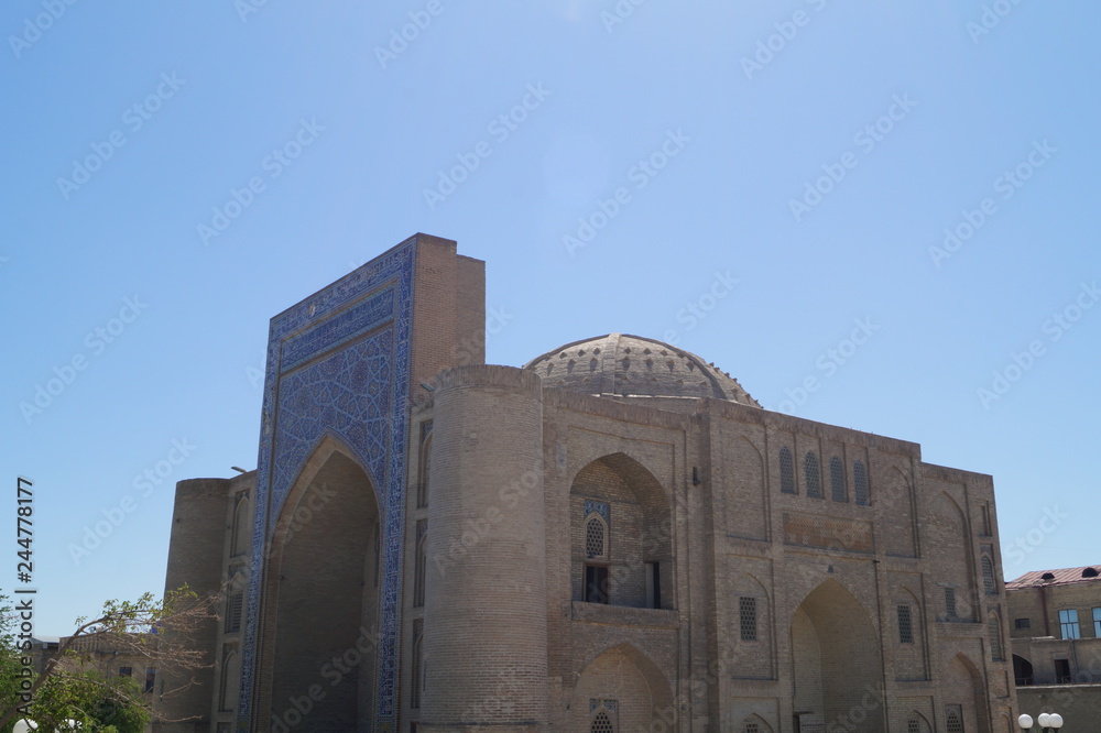 square in the center of Bukhara