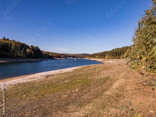 ausgetrockneter Sorpesee photo