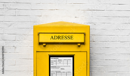 Postadresse Briefkasten