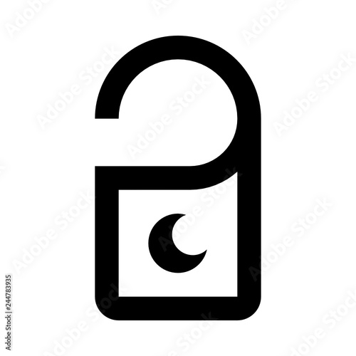 Label sleep do not disturb