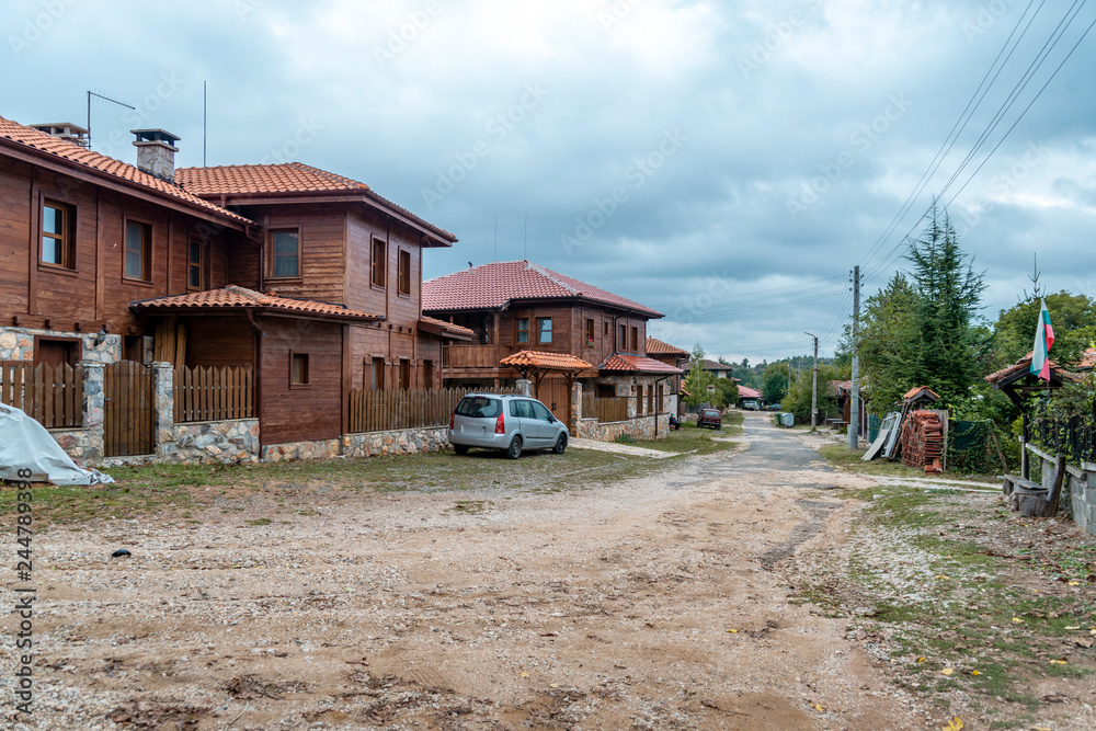 Brashlyan popular for turist small village in Bulgaria near the border with Turkey