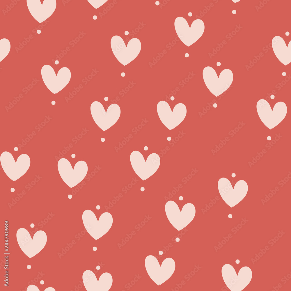 Seamless pattern for Happy Valentine Day, Vector Seamless pattern for Happy Valentine Day, Vector
